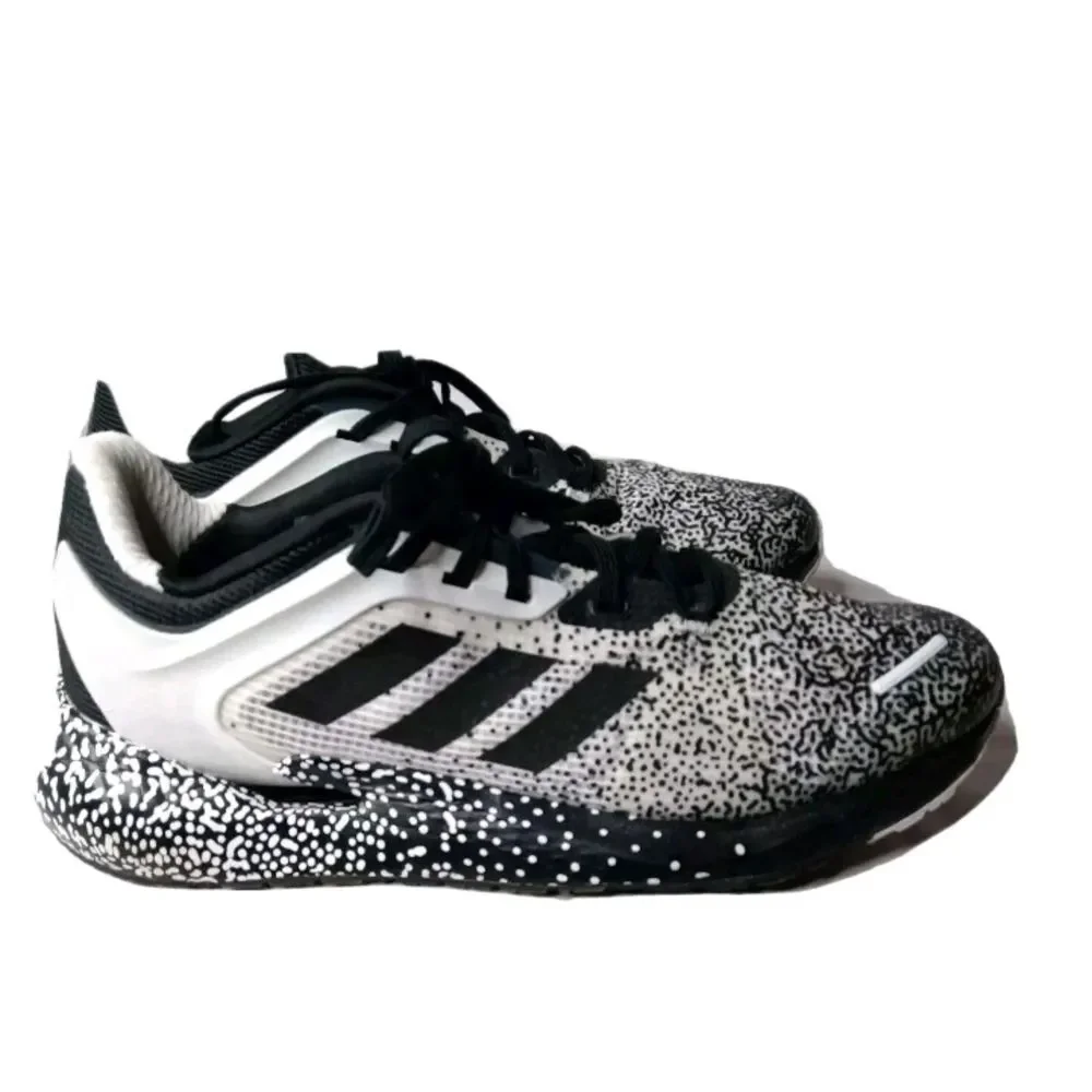 adidas Alphatorsion Aramis Motion Graphic-White Black Shoes Men's Size 11.5
